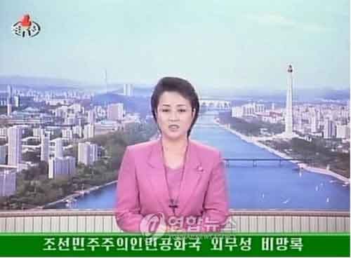 朝鮮“讓敵人聞風(fēng)喪膽”女主播50天未露面(圖)