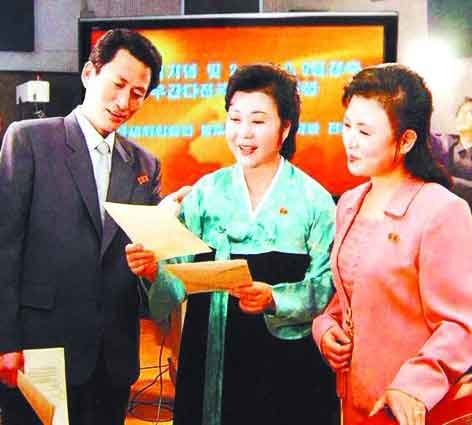 朝鮮“讓敵人聞風(fēng)喪膽”女主播50天未露面(圖)