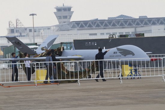 翼龍無人機首次公開亮相 可深入敵領空游弋獵殺